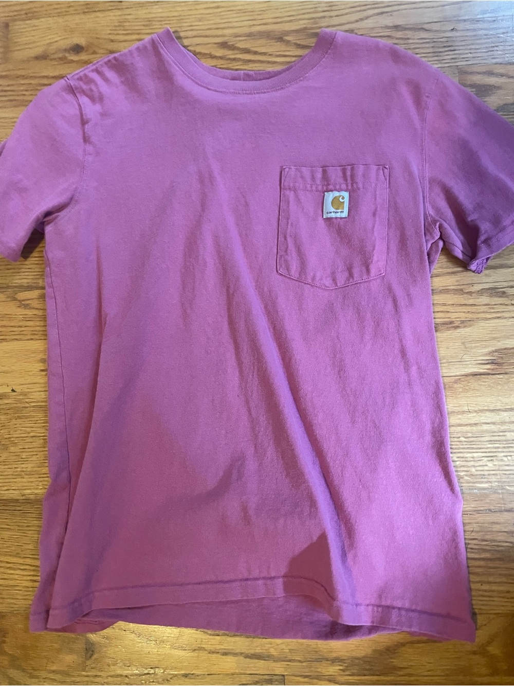 Carhartt woman’s pink Pocket Tee